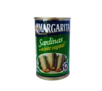 Sardinas en Aceite Vegetal 170G – Margarita