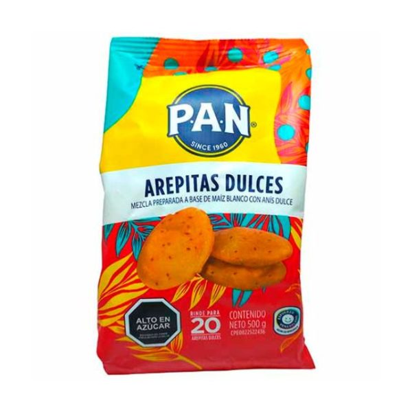 PAN AREPITAS DULCES